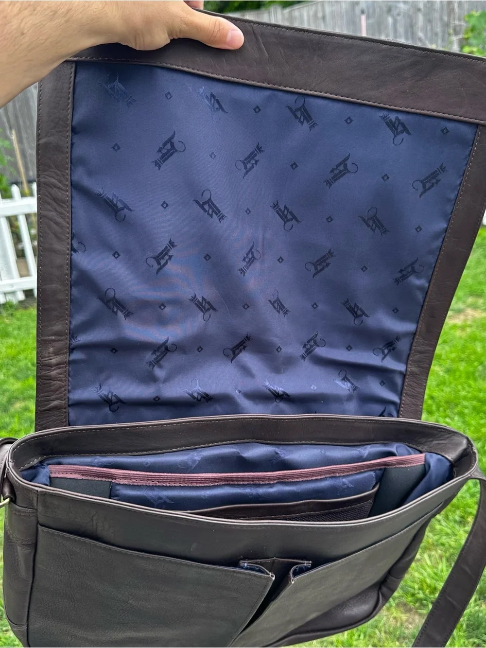 Links & Kings Full Grain Leather Golf Travel Bag Korea